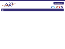 Tablet Screenshot of 360bistro.com